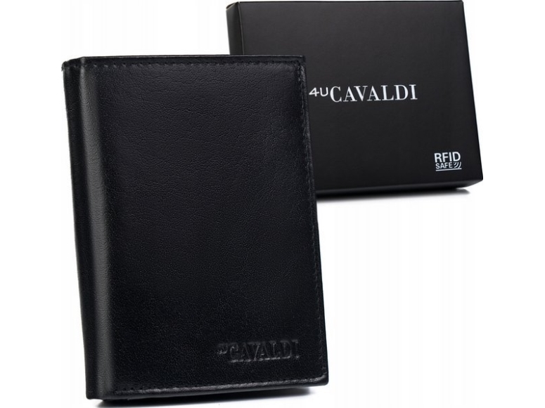4U Cavaldi Stor läderplånbok för män med RFID - 4U Cavaldi NoSize | N - A | GameStuff
