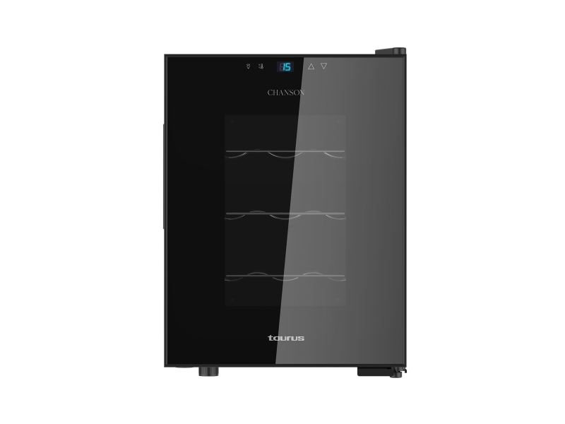 Taurus Chanson 12, Arbeitsplatte, 12 Flasche(N), 70 W, Innenbeleuchtung, Schwarz