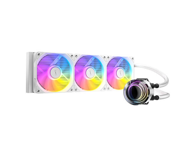 Antec Vortex Lum 360 White Argb, Væskekølingssæt, 12 Cm, Hvid
