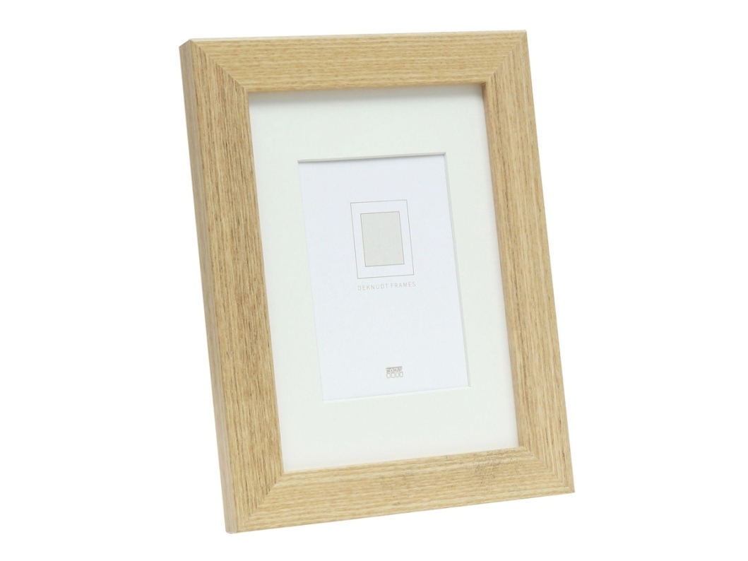 Fotorahmen Deknudt S66kh1 P1 Din A3 29,7X42 Holz Eiche Rabe Mit Pptt.