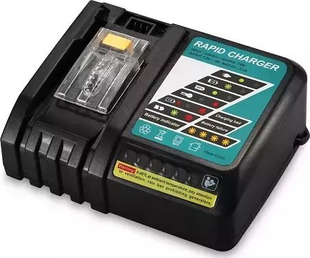 Extra digital batteriladdare för verktyg MAKITA MT7218,18V 6.5A, Li-ion