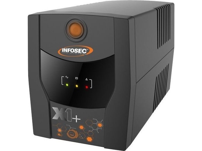 Infosec UPS UPS 1600VA 900W 2x 9Ah 4x FR/Schuko | Datorer & Surfplattor - UPS - Utbytesbatterier | GameStuff