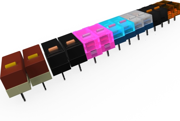 Endgame Gear OP1 Universal Switch Pak - 2x Switch PCBs + 14 Switches Mus Tilbehør - GEEKD.dk