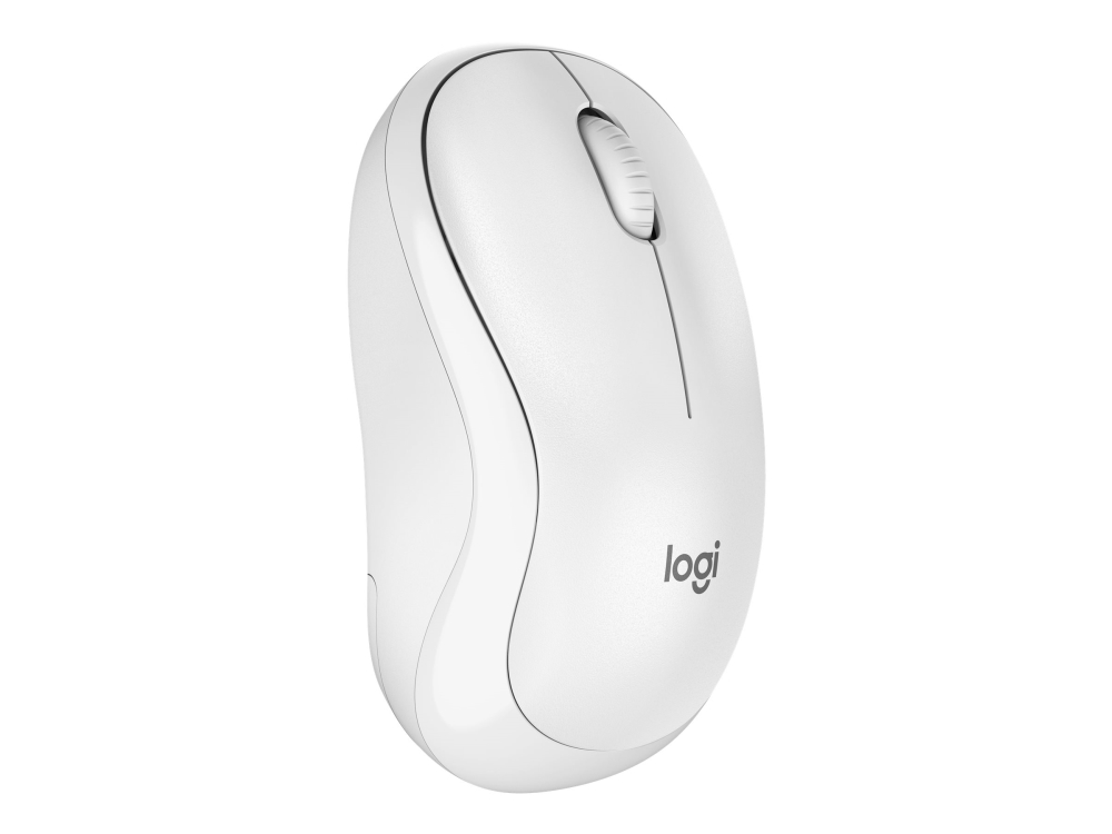 Logitech M240, Beidhändig, Bluetooth, Weiß
