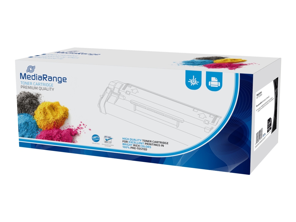 Mediarange - Sort - Kompatibel - Boks - Genproduceret - Tonerpatron (Alternativ Til: Hp Ce400a) - For Hp Color Laserjet Enterprise Mfp M575 Laserjet