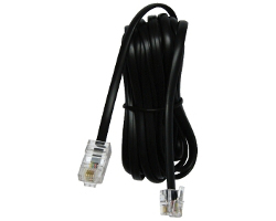 Beronet Rj-45/Rj-11, Rj-45, Rj-11, Männlich, Männlich, Schwarz, 1 Stück(E)