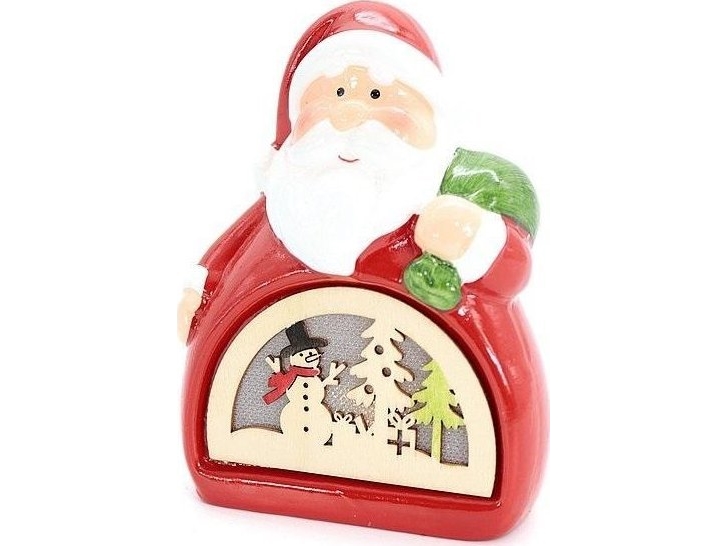 Santa Decoration With Led Light