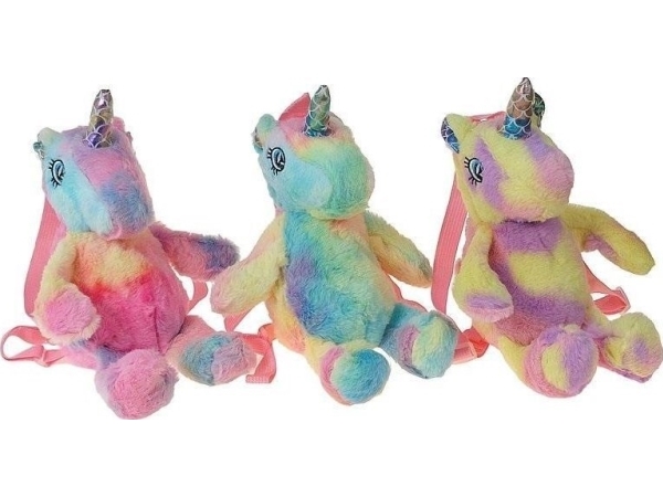 Unicorn Plush Backpack Mix