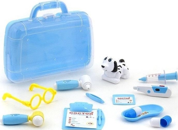 Eläinlääkärin pakki tapauksessa kevyt ääni