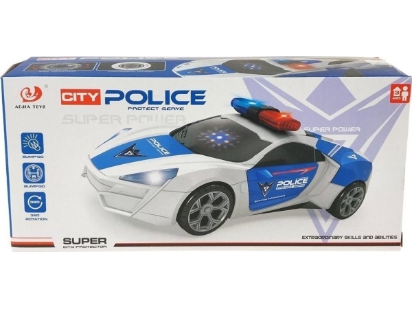 Police Car With Light And Sound