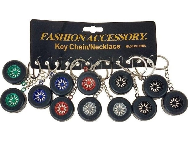 Tire Pendant (12Pcs)
