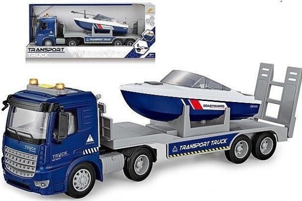 Legetøjs motorbåds trailer lys, lyd