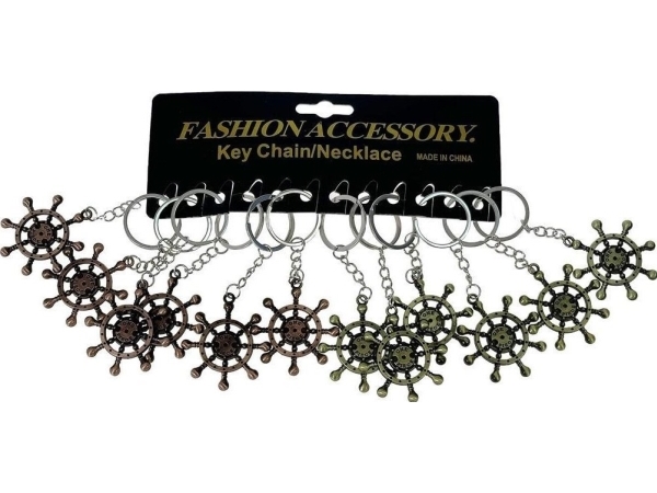 Rudder Wheel Pendant (12Pcs)