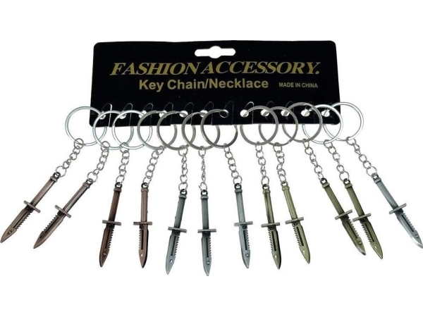 Knife Pendant (12Pcs)