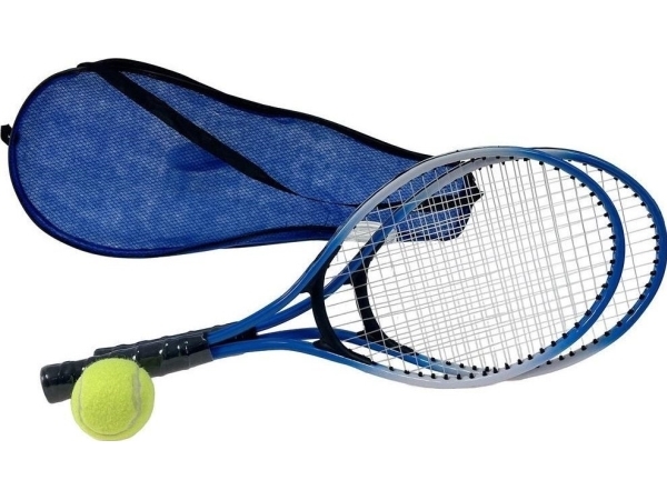 Tennisracket med bold