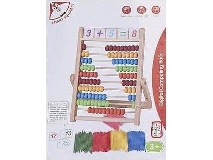 Counting Wheel With Sticks