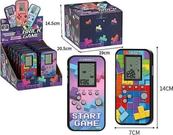Elektronisches Tetris-Spiel Mix