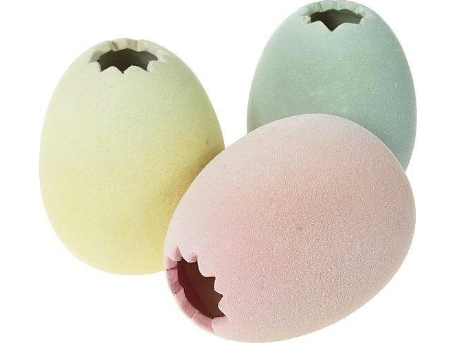 Beflocktes Keramik-Ei Mix