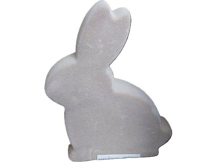 Hare figurine covered with fabric