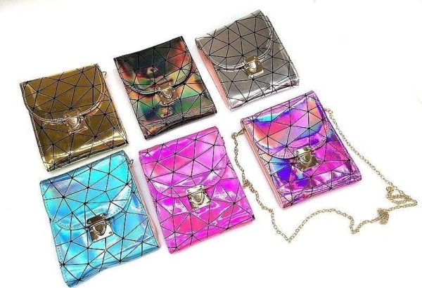 Neon Bag With Chain Mix