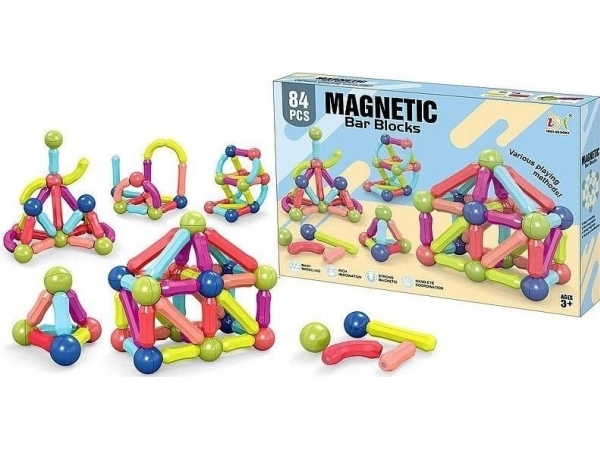 3D magnetiske klodser 84el