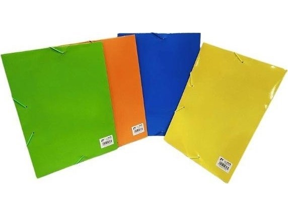A4 Folder With Rubber Band (12Pcs)