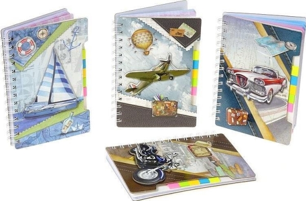 Cołonotes 13X19 Cm Line Hardcover With Tabs Index Vehicles 568167 |