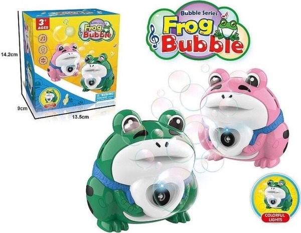 Soap Bubble Frog Light/Music Mix