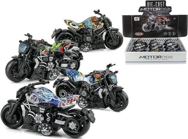 Motorrad 1:32 Metall Mix
