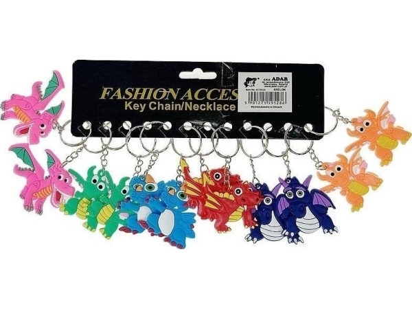 Gummianhänger 5 Cm Drache Op.12 Stk 595286 Bem