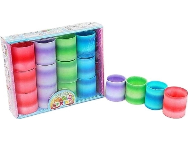 Regenbogenfedern (12 Stück)