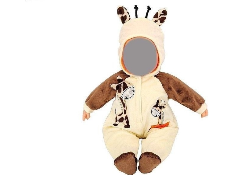 Kirahvin nuken vaatteet 40cm