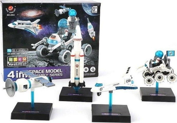 Solar Space Station 4-In-1