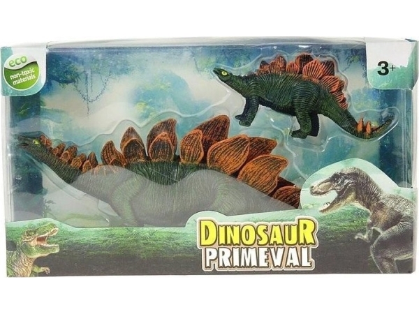 Set Of 2 Dinosaurs 32X18cm