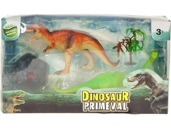 Satz Mit Zwei Dinosauriern