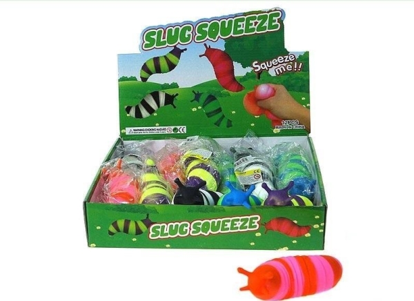 Squishy snegl (12 stk.)