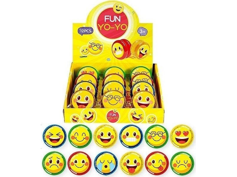 Yoyo with light (12pcs) | Skola & Hobby - Till skolväskan - Övriga | GameStuff