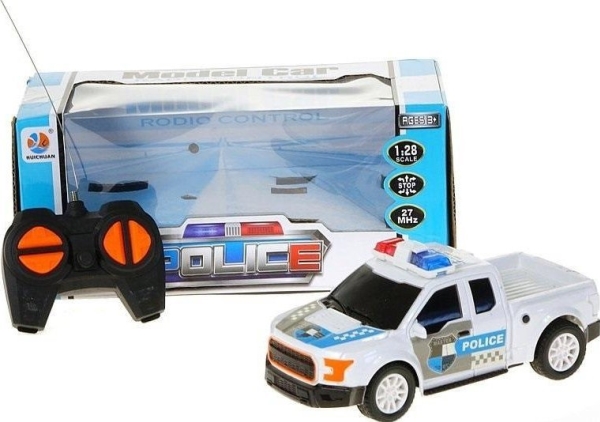 Remote controlled police 1:28 | Hobby - Modellbygge - Plast Byggmodeller - flyg | GameStuff