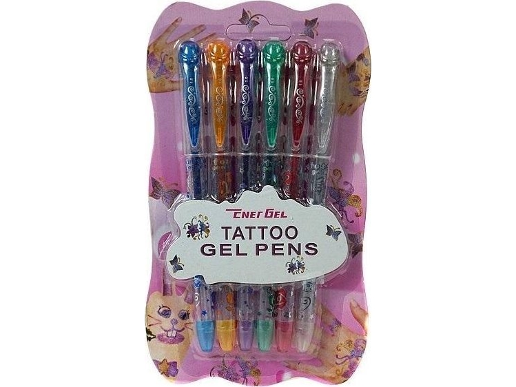 Tattoo Gel Stifte 6 Farben