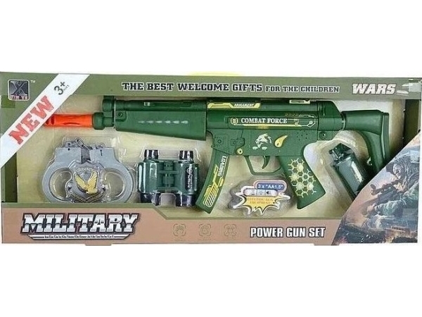 Battery Operated Rifle With Accessories Vibration