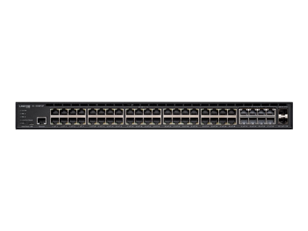 Lancom Xs-3550Yup, Managed, L2/L3, 10G Ethernet (100/1000/10000), Power Over Ethernet (Poe), Rack-Einbau, 1U