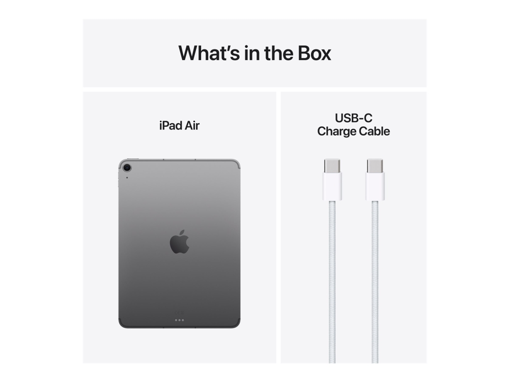 Apple 11-inch iPad Air M3 Wi-Fi + Cellular - Tablet - 1 TB - 11 IPS (2360 x 1640) - 3G, 4G, 5G - space grey