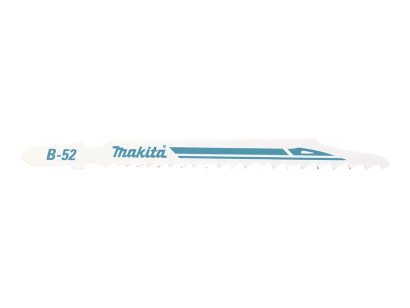 Makita B-52 - Sticksågblad - 5 delar - längd: 100 mm - 10 tänder - för Makita DJV182, JR1000FTJ | Elverktyg - Sågblad - Sticksågsblad | GameStuff