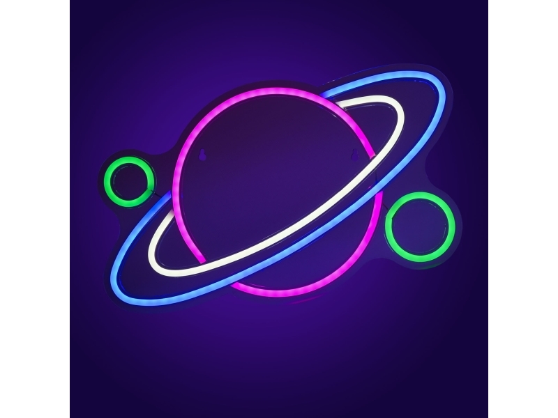 Actis Aktivejet Acs-Neon Planet Led Neon, Flerfarvet