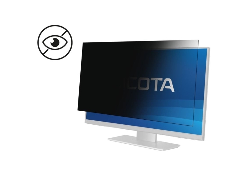 Dicota Privacy Filter 2-Way Magnetic, 60,5 Cm (23.8"), Monitor/Laptop, Rahmenloser Blickschutzfilter, Glänzend/Matt, Anti-Blue, Anti-Fingerprint, Ant