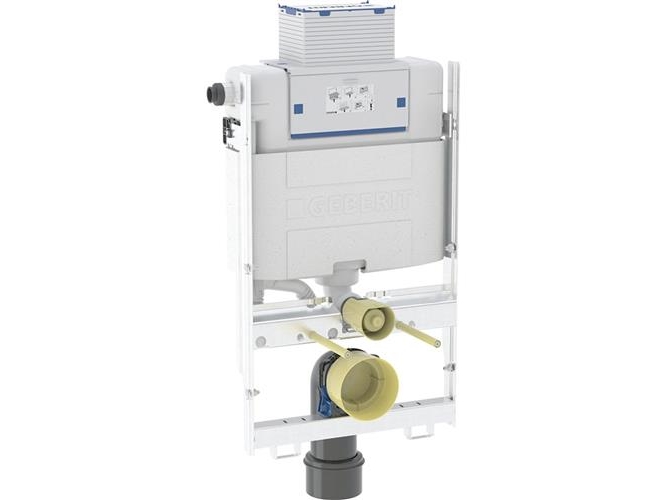 Geberit GIS element t/væg. - Væg. toilet 87cm m/omega indbyg.cisterne 12cm PEX-tilslt.