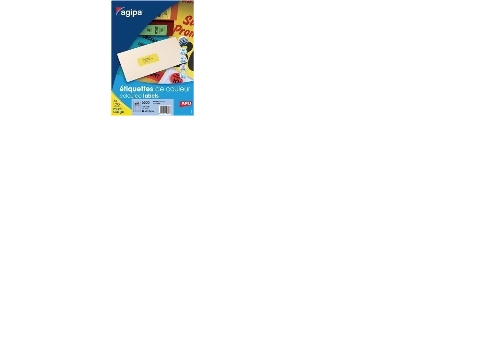 Agipa Colored Multipurpose 100 A4 70 X 31 Yellow, Gul, A4, 70 Mm, 31 Mm, 100 Stk