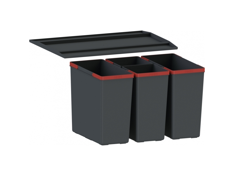 Franke Easy Soft Skabsspand Grå (7612981921743)