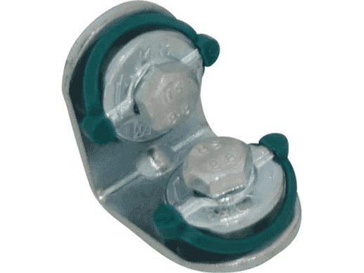 WALRAVEN Vinkelbeslag 90° med 2 korte sider formonteret med profilmøtrik. Til skinne 27x18, 30x30 og 38x40 mm, Elforzinket. | Rörhållare | GameStuff