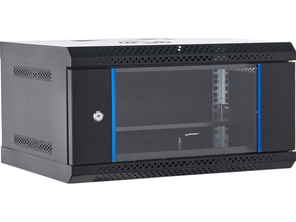 Rack 19" 6U 400Mm Wand-Serverschrank Netrack Eco-Line Schwarz